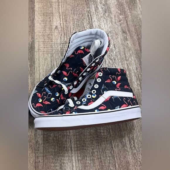 Vans Sk8-Hi Reissue Pool Vibes Ankle-High Canvas Fashion Sneakers - Picture 1 of 4